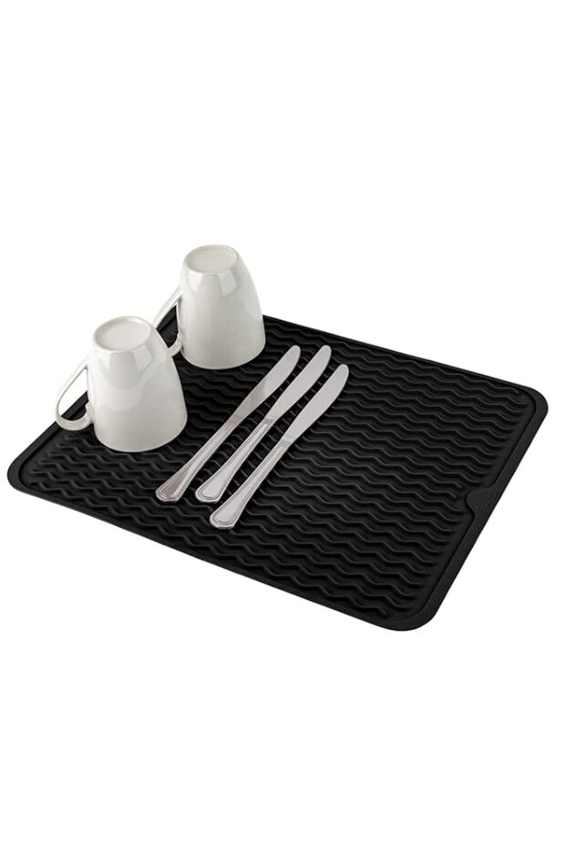 Silicone Dish Drying Mats For Kitchen Counter Heat Resistant Mat Gadgets Accessories
