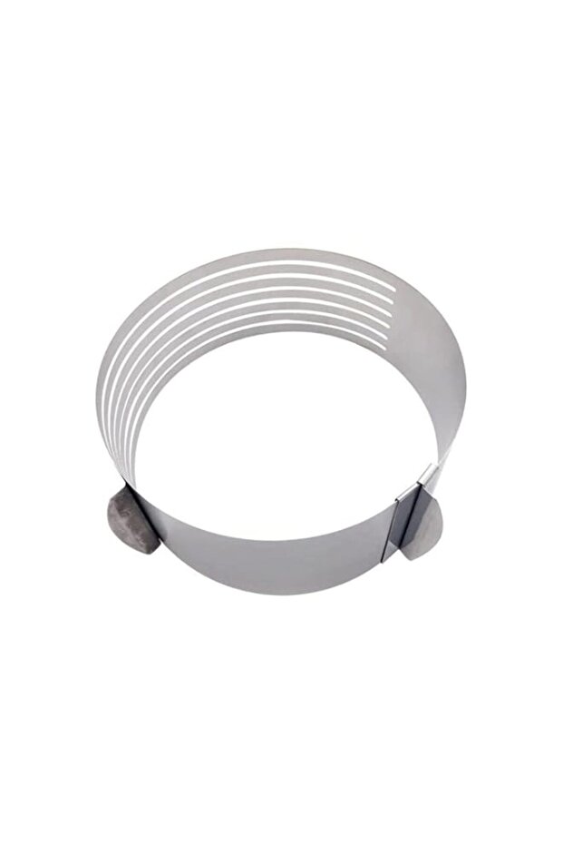 Stainless Steel Adjustable Layered Cake Cutter Silver