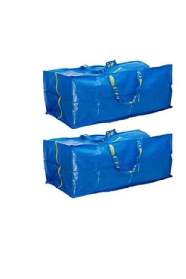 Ikea Frakta Storage Bag - Blue (2 PACK)