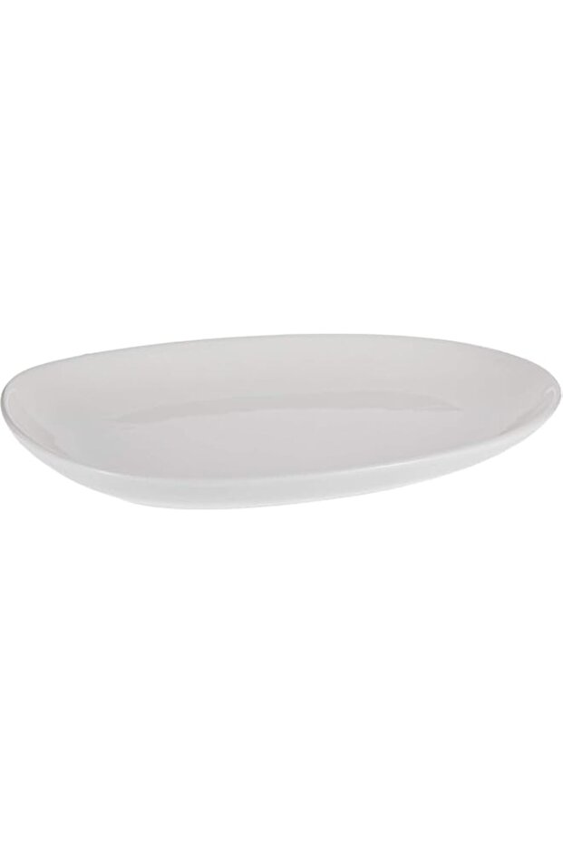 Symphony White Pebble Serving Platter, 218 x 172, 22 cm