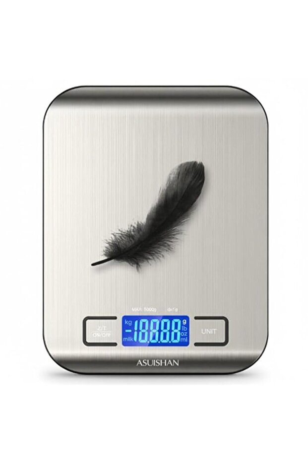Kitchen Scale Digital Scale Food Scale Baking Scale Weight Measurement High Precision Tare Function LCD Display Cooking Tool