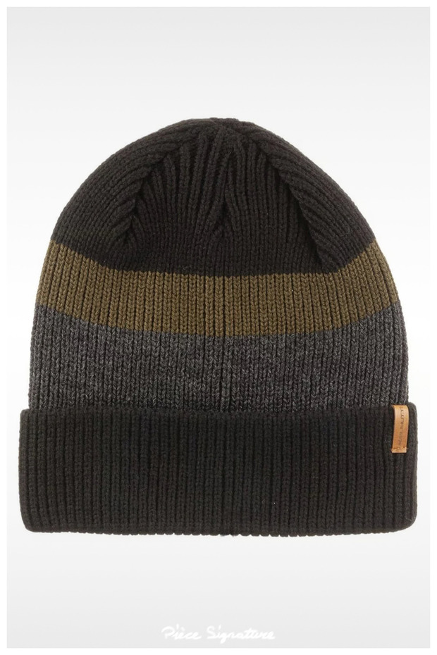 Autumn Winter Thick Striped Soft Beret For Women And Men