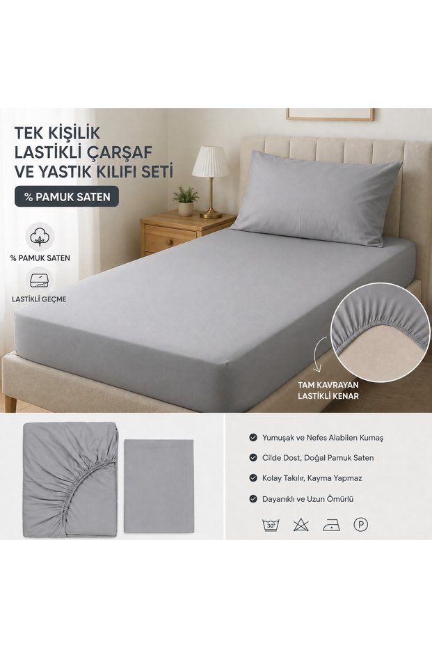 Single fitted sheet