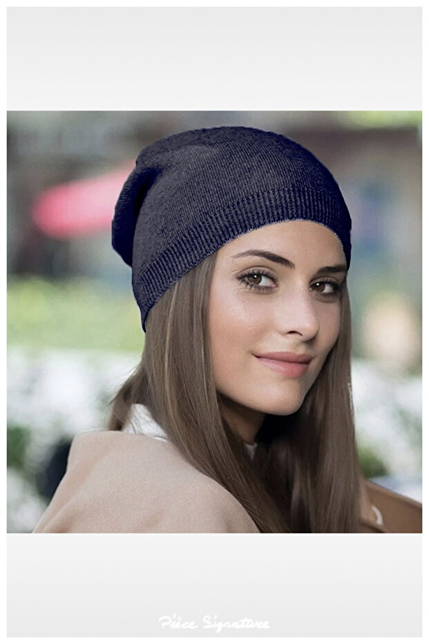 Plain, Simple, Soft and Thin, Elastic Thermal Beanie (for Women and Men)