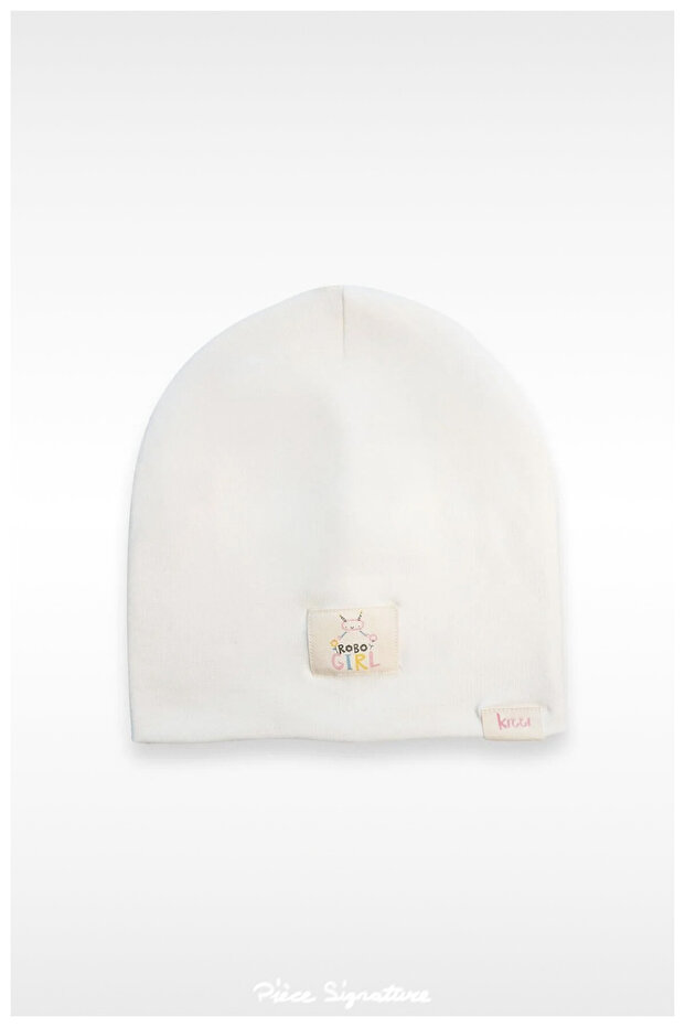 100% Cotton Double Layer Combed Cotton Beret for Girls (1-4 Years)