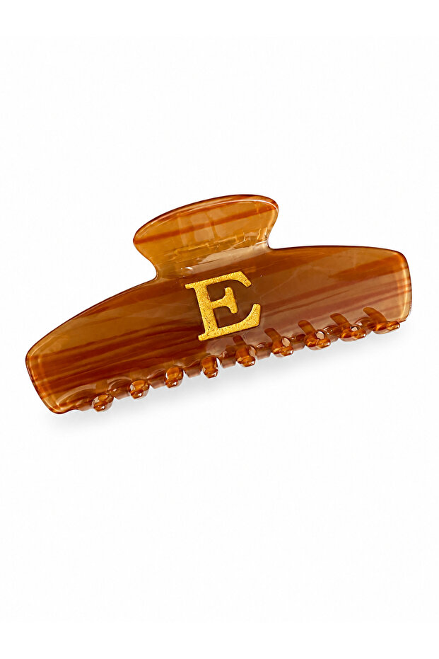 Large Size Latch Buckle with Bone Letter