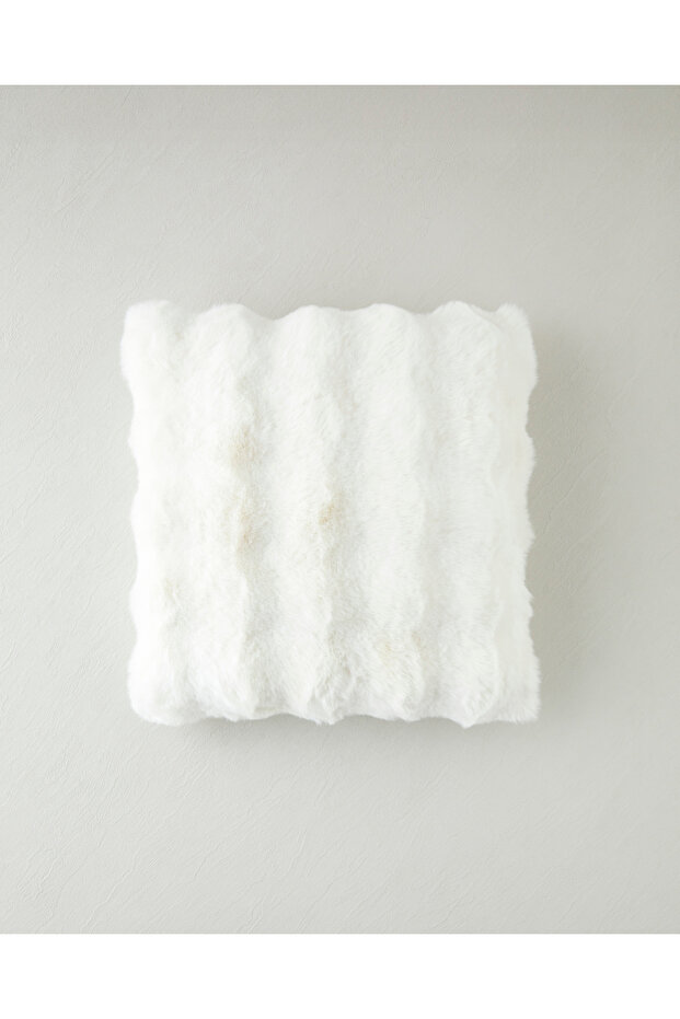 Terra Throw Pillow Cover 45X45 cm Cream