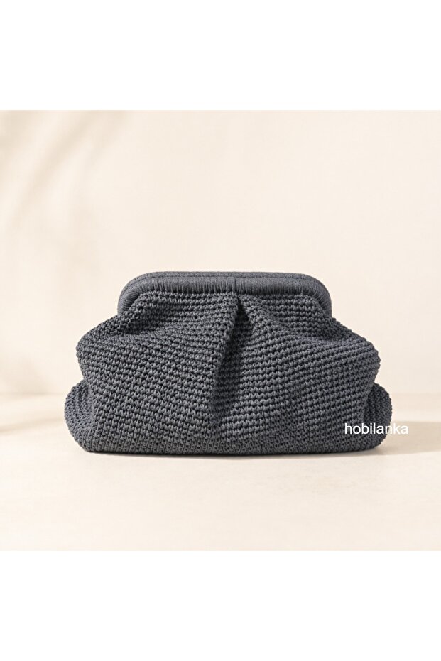 Handmade Straw Clutch Bag