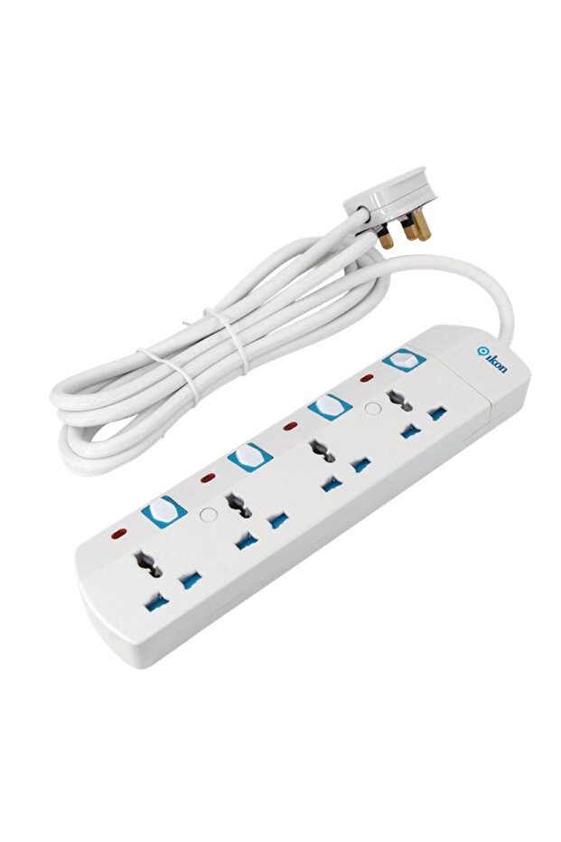 4 Way Extension with Switch, 10m, IK-404