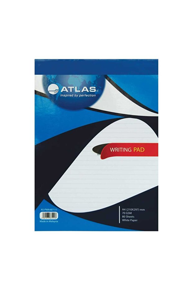 A4 Writing Pad, 70 GSM, 80 Sheets