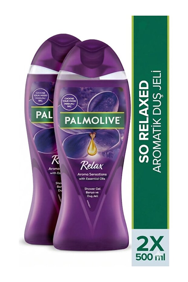 Aroma sensations so relaxed aromatic bath and shower gel 500 ml x 2 pieces