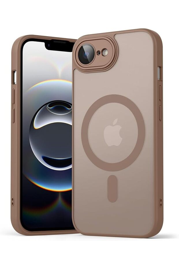 Strong Magnetic Magsafe Mobile Phone Case for iPhone 16E/17E, 10ft Drop Protection Shockproof Back Cover