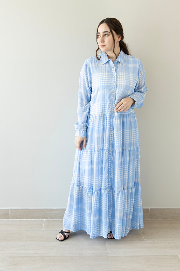 Print Tiered maxi Dress