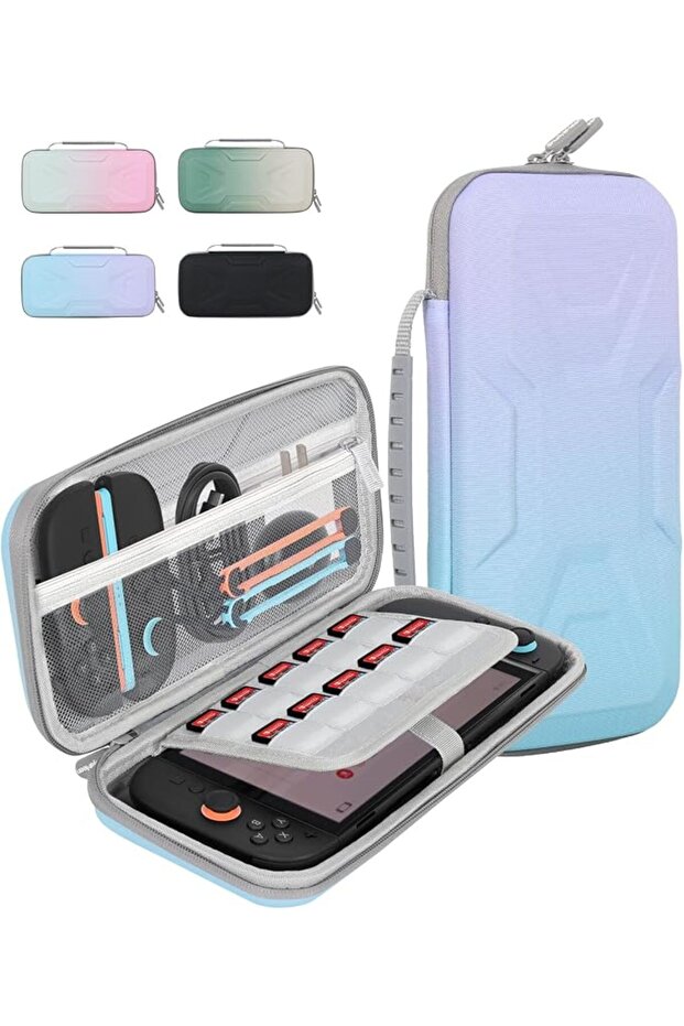 ChuriyaMeen Carrying Case for Nintendo Switch 2(2025)Compatible with Console & Accessories Game,Shoc