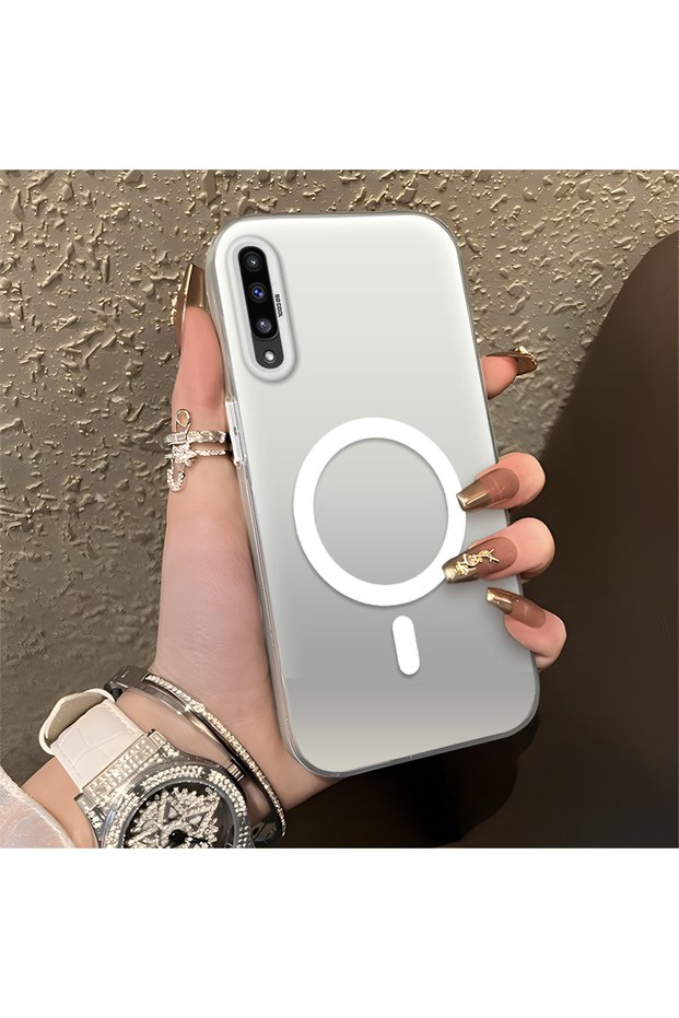 Samsung Galaxy A50/A50S/A30S Compatible Minimal Printed Ring Look Case, Does Not Have Magnetic Features