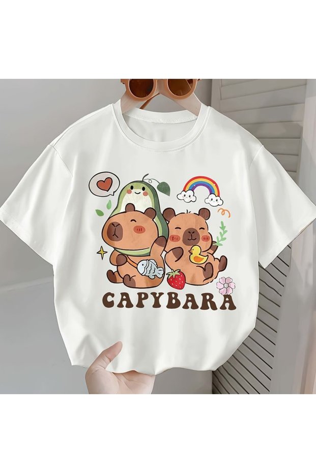 Capybara T-Shirt, Premium Quality Unisex Kids / Adult