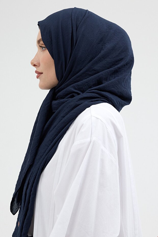 Rami Shawl Navy Blue
