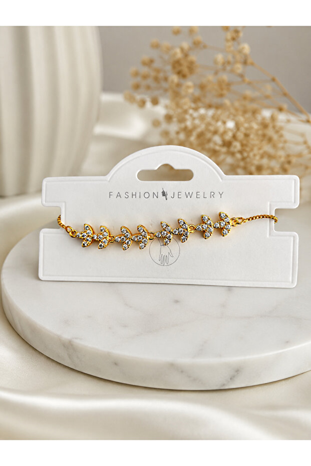 Zircon Stone Elevator Women's Bracelet (Fits Any Wrist)