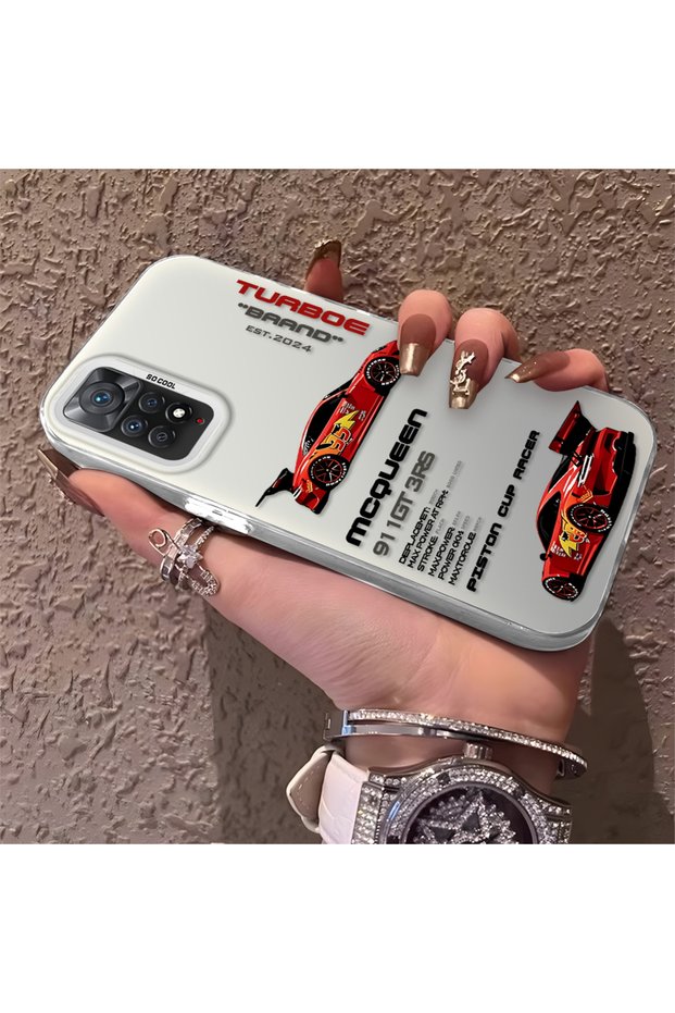 Redmi Note 12 Pro 4g Compatible Daily Use Compatible Trend Racing Car Case, Protective Cover