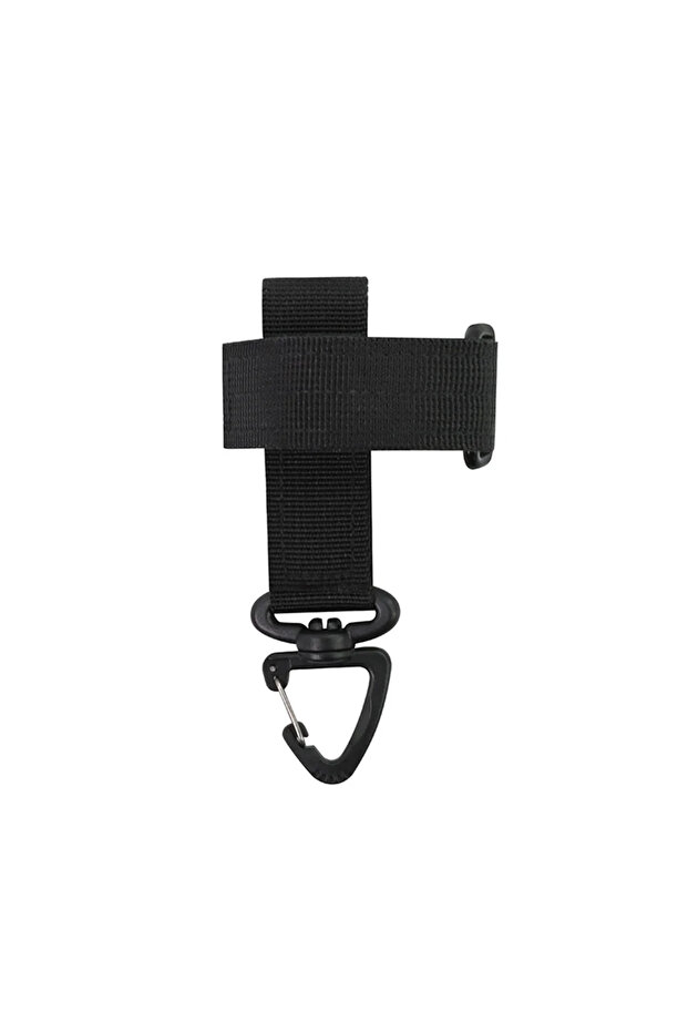 black Triangle Storage Buckle Belt Glove Buckle Nylon Webbing Outdoor Tactical Gloves Climbing Rope