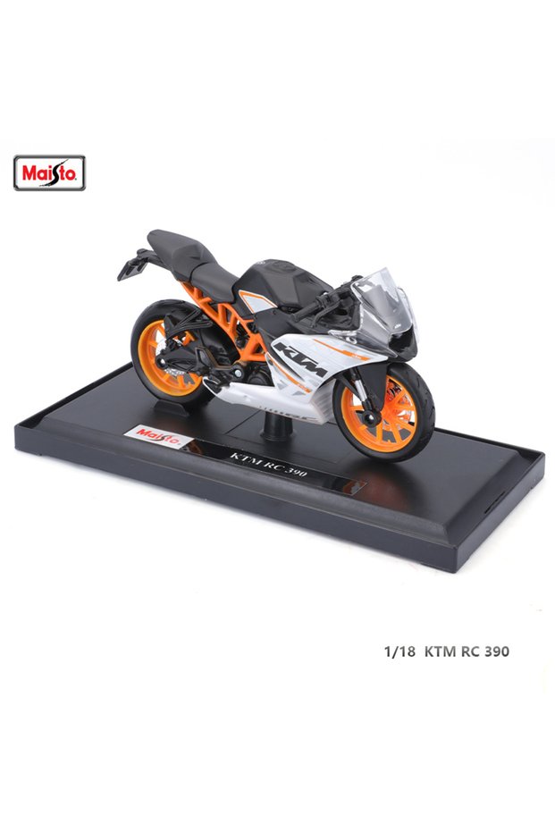 Maisto KTM RC 390 Maisto 1:18 kakawasaki NINJA H2R KTM RC 390 YZF-R1 Naked V4 S YAMAHA MT-07 2018 m