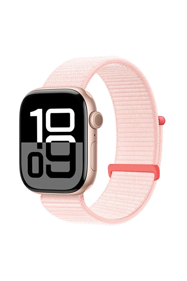 S10-42mm 38 40 41mm 107 pink Nylon Loop For Watch Strap 45mm 44mm 49mm 46mm 40mm 41mm 42mm Correa B