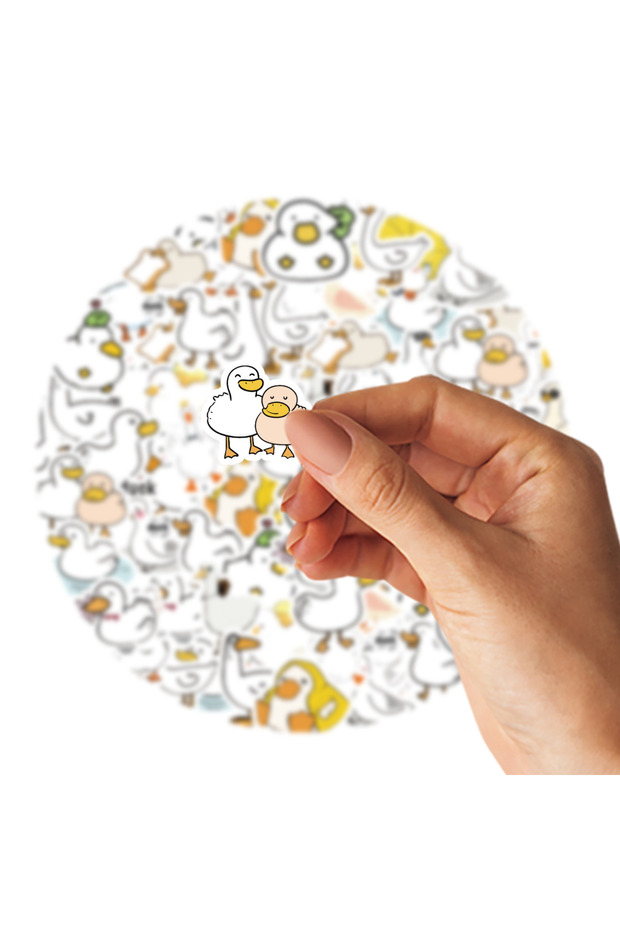230pcs Etori Life46pcs/pack Good Life Duck Album decorative stickers Self-adhesive stickers for DIY