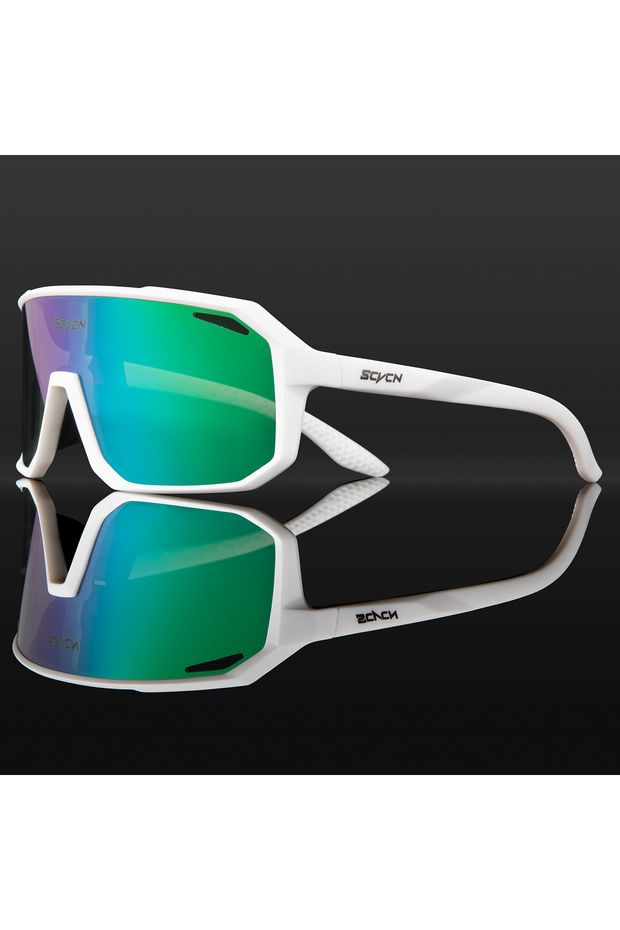 1lens-no box DZ-SC-X62-07 SCVCN Men bicycle Cycling Sunglasses Woman MTB road bike Driving Goggles O