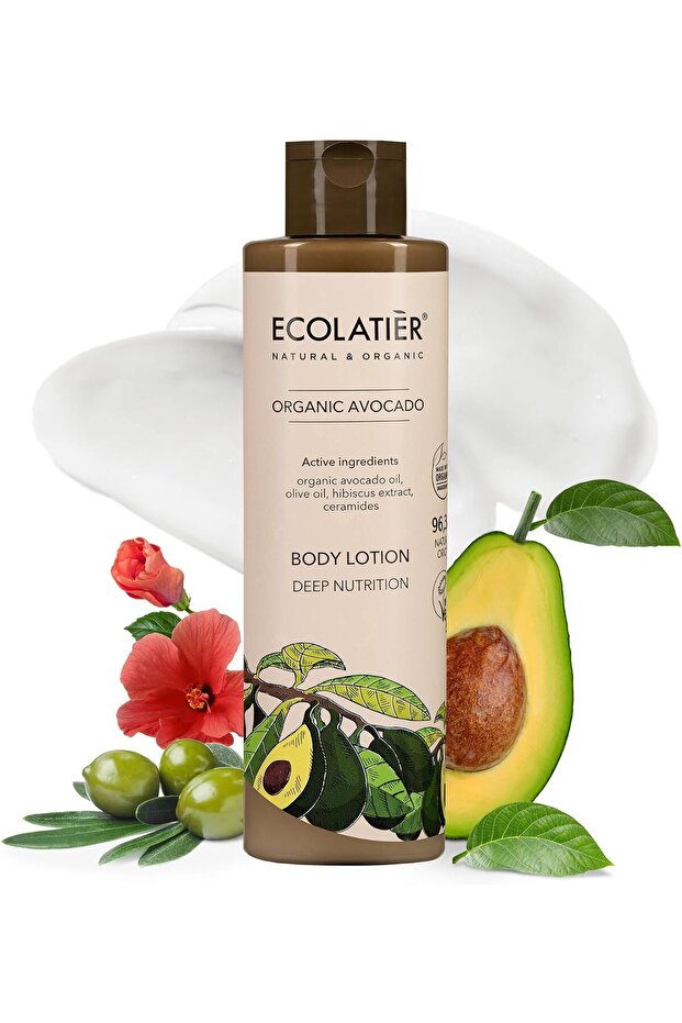 Deep Nutrition Body Lotion with Organic Avocado 250ml
