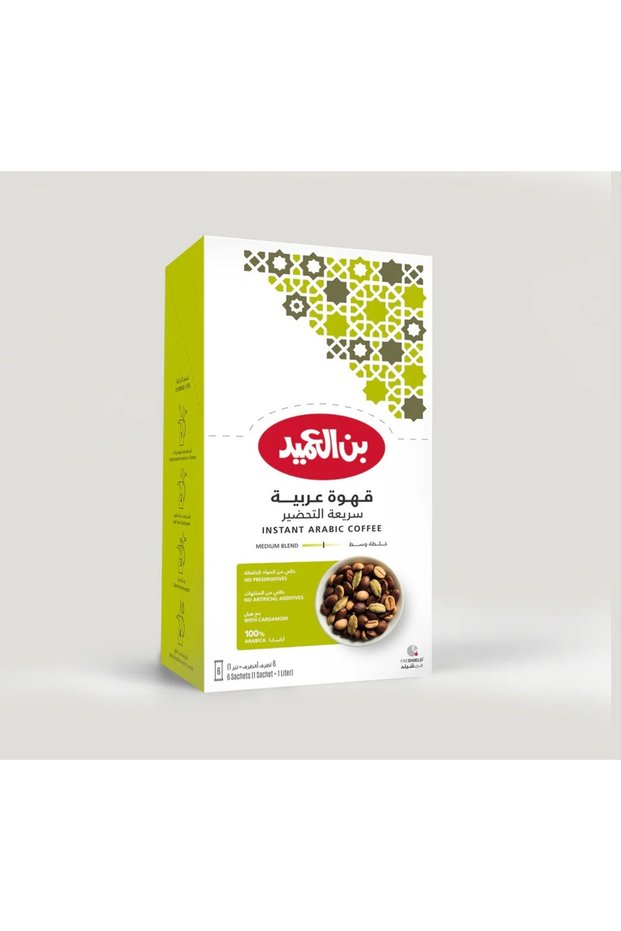 AL AMEED INSTANT ARABIC COFFEE (6 Sticks x 144 g)