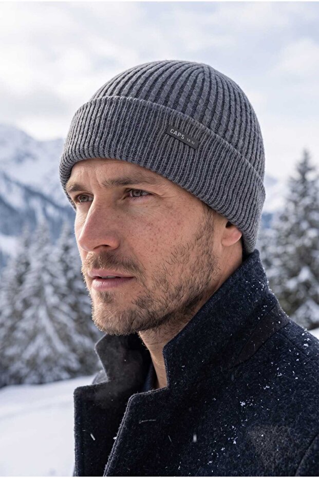 Men's Fleece-Lined Beanie