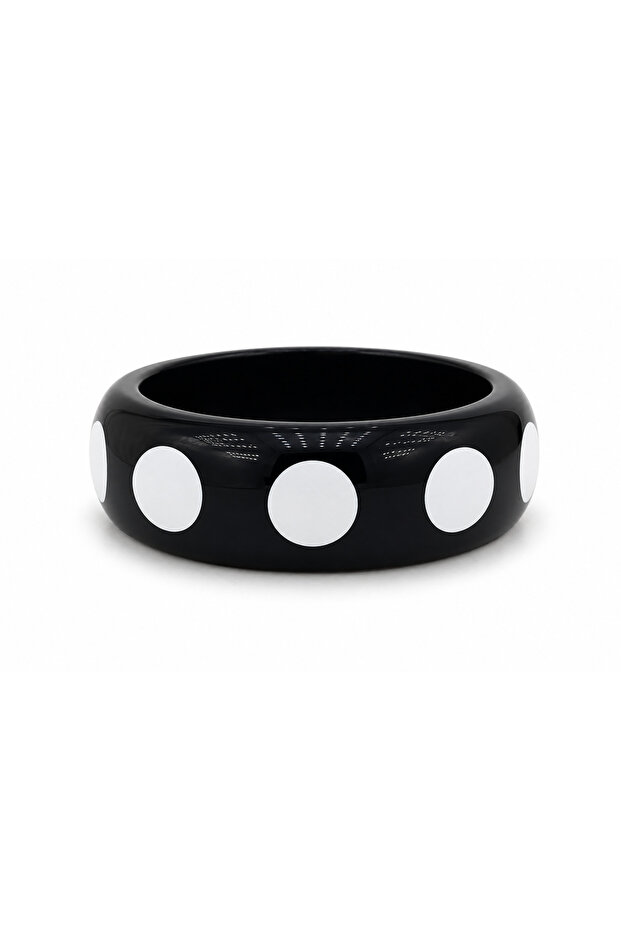 Bone Polka Dot Bracelet