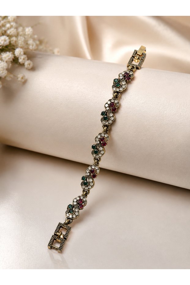 Elegant Gemstone Women's Bracelet