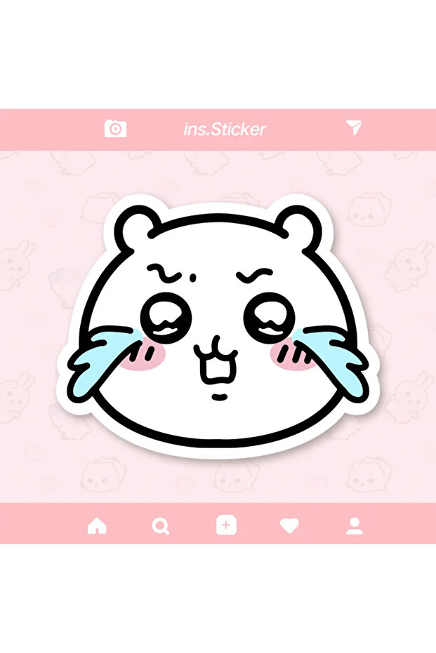 Bandai C-SBD-Z-6 Cute Cartoon jiyi Usagi Hachiware Special-Shaped Leather Mouse Pad Game Pad Desk M