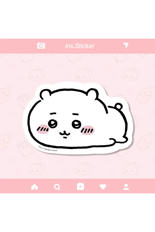 Bandai C-SBD-Z-3 Cute Cartoon jiyi Usagi Hachiware Special-Shaped Leather Mouse Pad Game Pad Desk M
