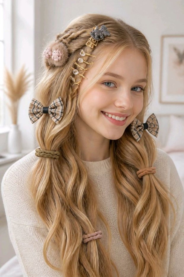 Twelve Piece Teenage Girls Buckle Set