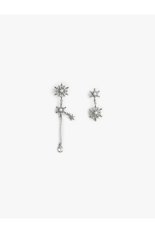 Stone Star Earrings