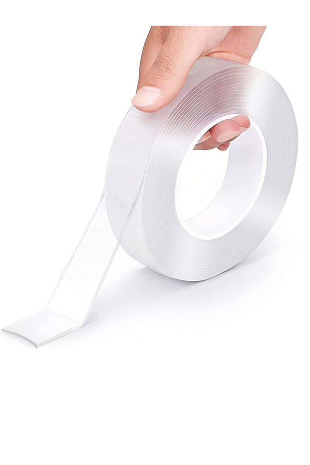 Transparent Bview Art 1 pc thick 2mm * wide 3cm * long 3m multi-function nano tape transparent doubl