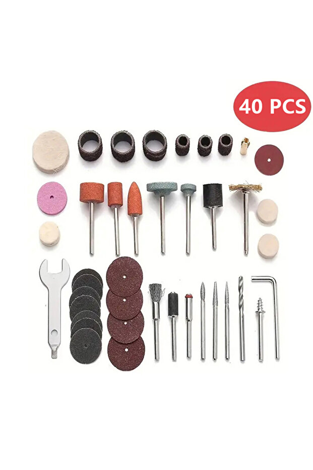مجموعة ملحقات أدوات دوارة من دريميل FC-40PCS 147/262 قطعة/مجموعة تناسب مثقاب دريميل الصغير