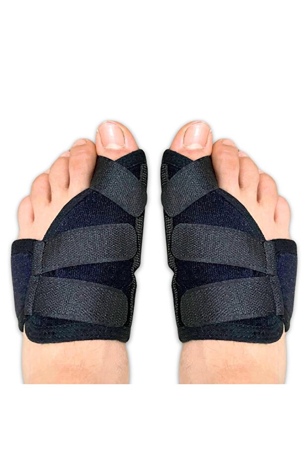 Medical Hallux Valgus Night Splint Foot Big Toe Bunion Protector 1 Pair (Right and Left)
