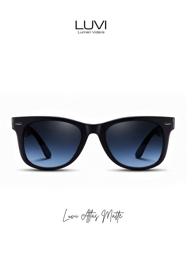 Luvi Atlas Matte Uv400 Sunglasses – Choose Your Favorite Lens
