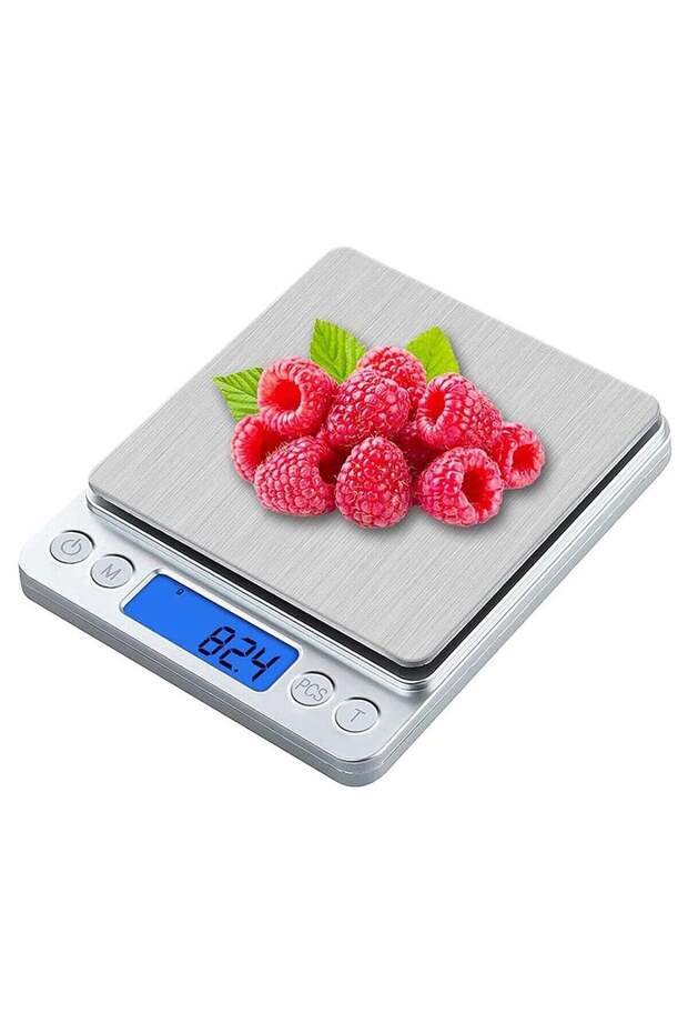 Digital Kitchen Scale, 3kg/0.1g Pocket Food Scale Measure in Grams and oz for Loss Weight, Cooking Baking, Jewelry, High Precision Gram
