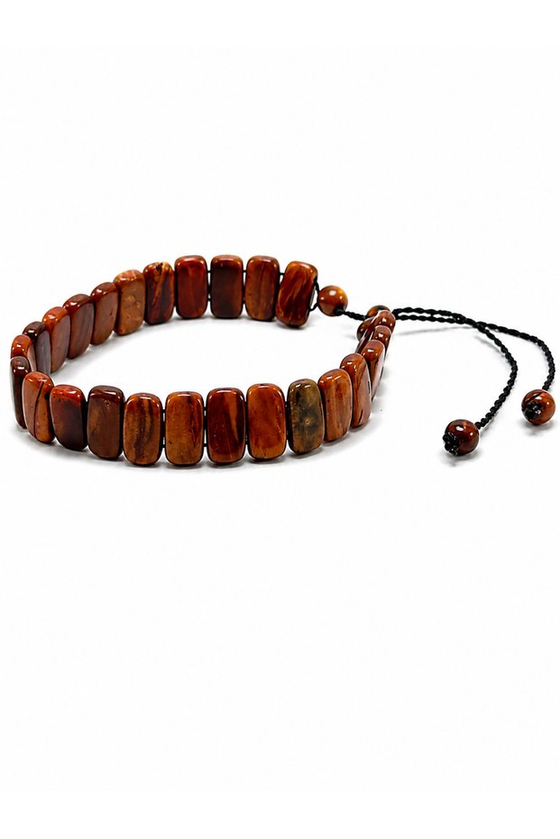 Unisex Kuka Bracelet: Natural Wood, Handcrafted, Retro Design, Adjustable Bracelet