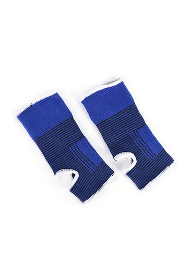 Blue 2PCS 1Pair Kids Compression Sleeves Foot Arch Support Children Ankle Brace Plantar Fasciitis So