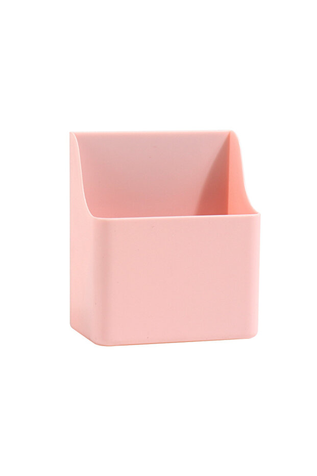 pink Magnetic Whiteboard Pen Storage Box with Large Capacity and Multi-functional Magnetic Pen Holde