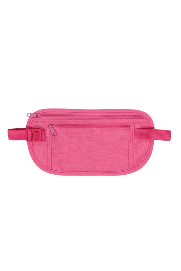 Rose Red Travel Waist Packs Pouch For Passport Money Hidden Security Wallet Men Women Sport Running