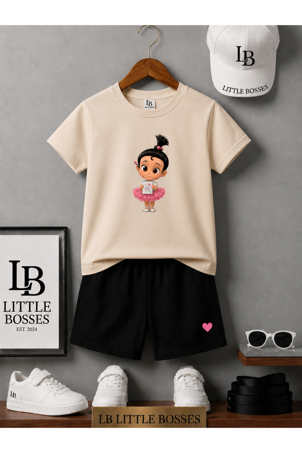 Alt Top Shorts T-Shirt (Painter Baby)
