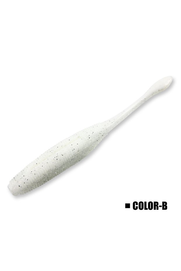9cm 4.5g Color-B Spinpoler Stick Worm Softbait Fishing Lure Salted Straight Tail 75mm 90mm 110mm Per