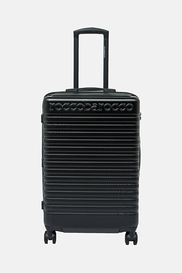 25 Inch Hardshell Check In Spinner Luggage, Black