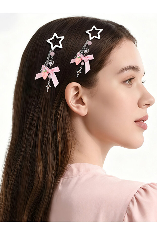 Set of 2 - Star Hair Clips